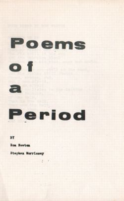 Poems of a Period